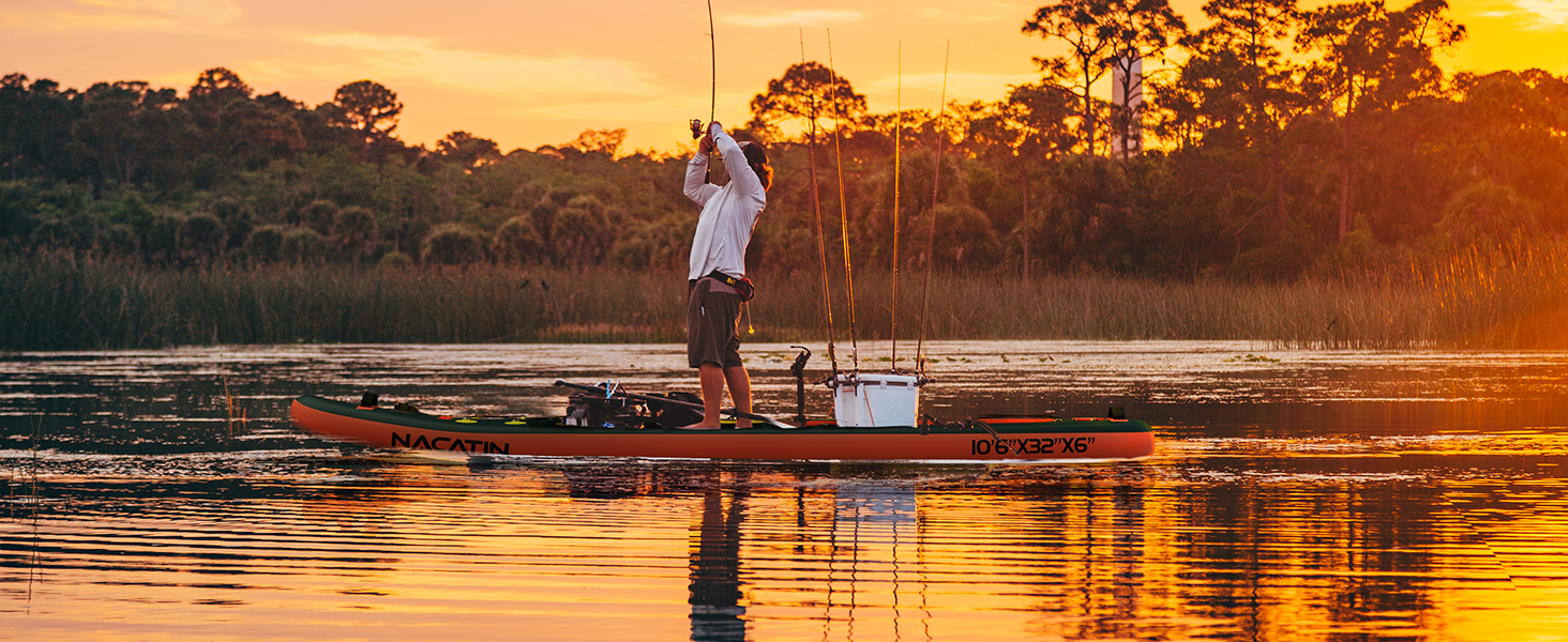 NACATIN inflatable stand up paddle board