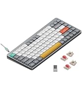 Amazon.com: nuphy Kick75 Wireless Low Profile Keyboard with