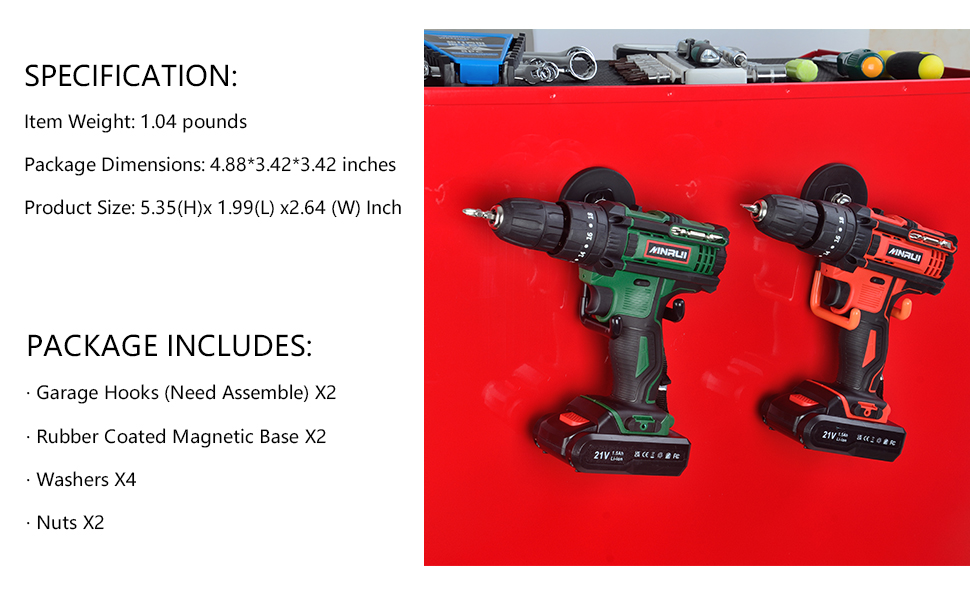 Hooks Heavy Duty,AntiScratch Rubber Coated Hooks for Hanging