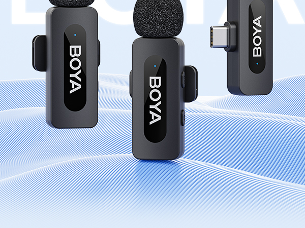 Amazon.com: BOYA BY-V20 Wireless Microphones for iPhone 15