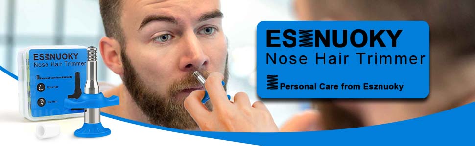 Nose Hair Trimmer, Upgrade Manual Ear Hair Removal for Men
