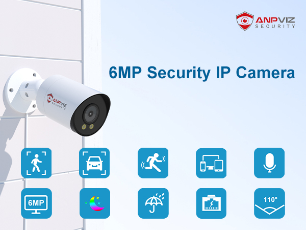 6MP POE Camera