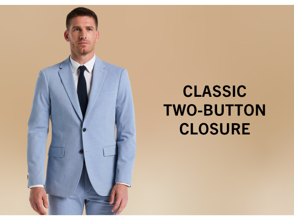 Perry Ellis Men's Slim Fit Suit Jacket - 4-Way Stretch
