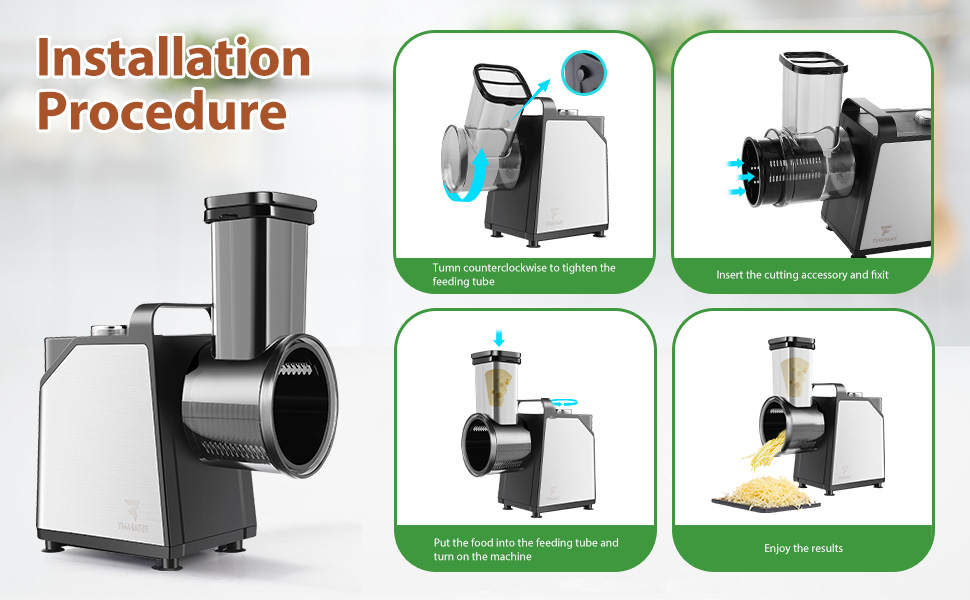 electric cheese shredder