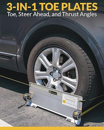 wheel alignment and balancing tools