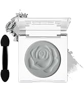 DE'LANCI Matte Grey Eyeshadow Single, Matte Gray Eyeshadow Palette For Cool Tone, Longwear Natura...