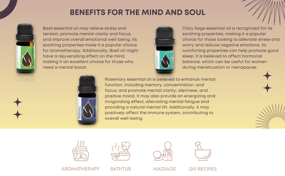 Benefits for the mind and soul