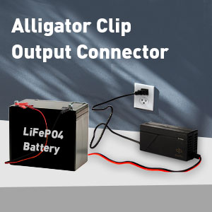 Alligator Clip Output Connector