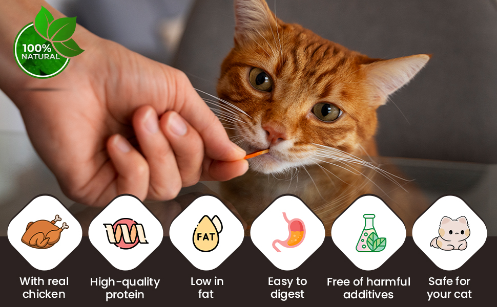 Cataholic Spiral Soft Chicken And Sunfish Cat Treats