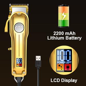 cord/cordless hair clippers