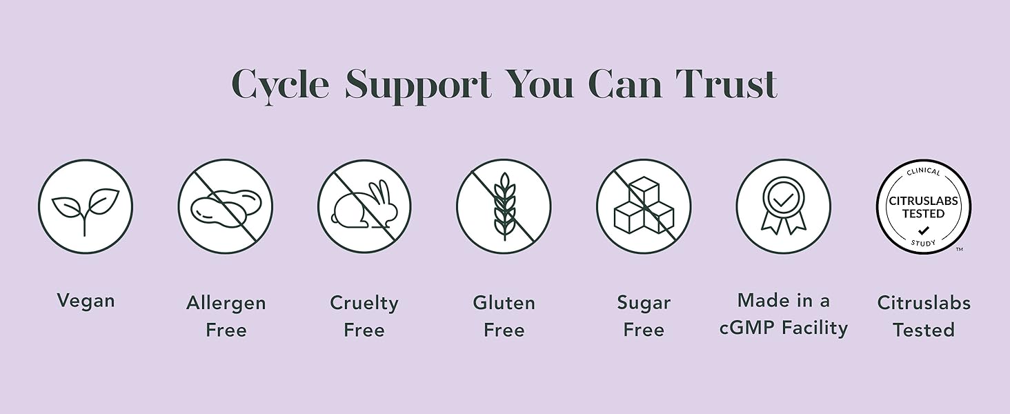 vegan, allergen free, cruelty free