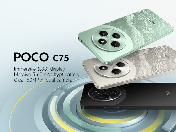 新品　POCO C75 8GB RAM 256GB ゴールド　GOLD Mobile Xiaomi Poco C75, 8GB RAM, 256GB, Gold, Dual SIM