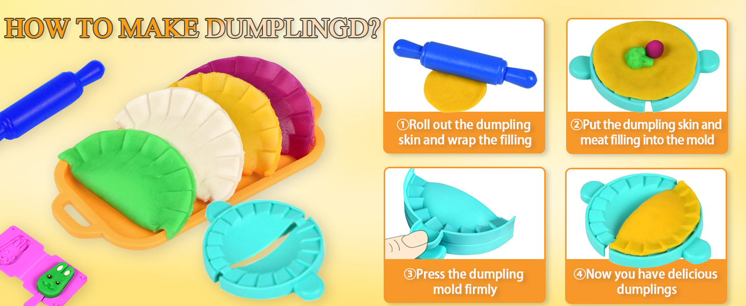 NOW LET'S MAKE DUMPLINGS TOGETHER!