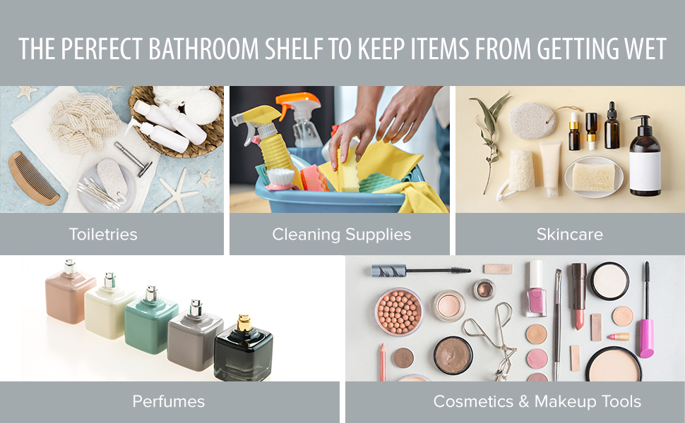 multipurpose storage and organizer for bathroom 