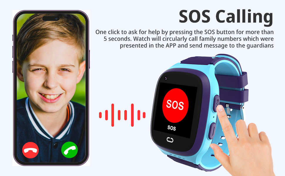 SOS kids watch