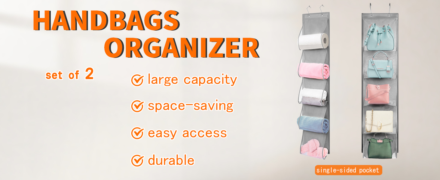 hanging purse organizer