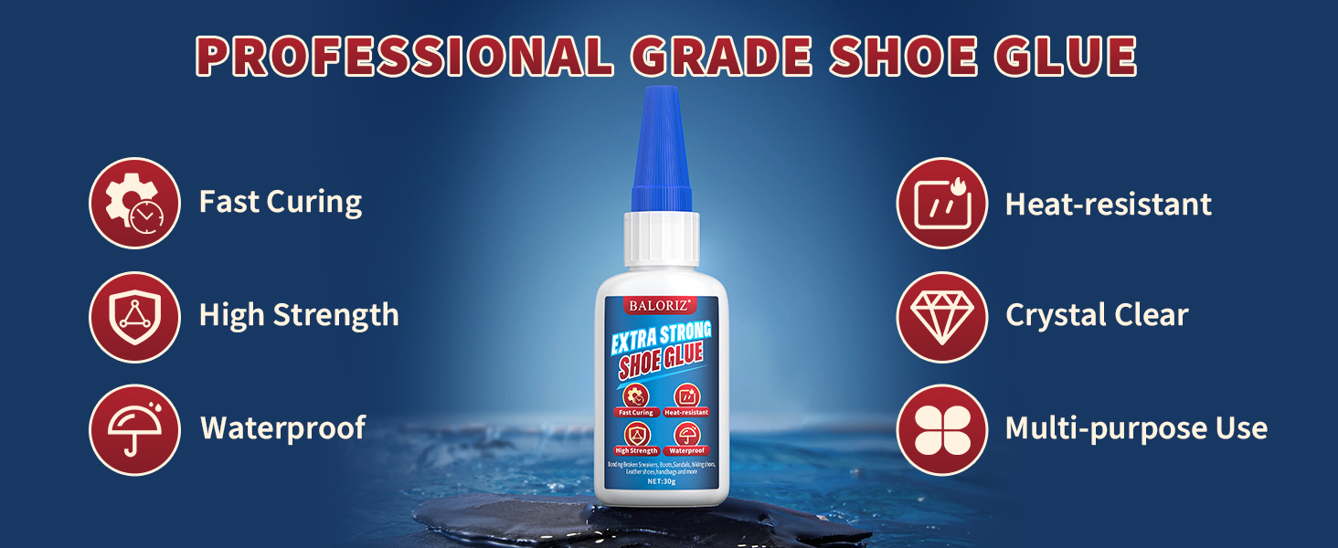 Amazon com: BALORIZ Shoe Glue 30g Instant Glue Sole Repair Heavy Duty Amazon com: BALORIZ Shoe Glue 30g Instant Glue Sole Repair Heavy Duty