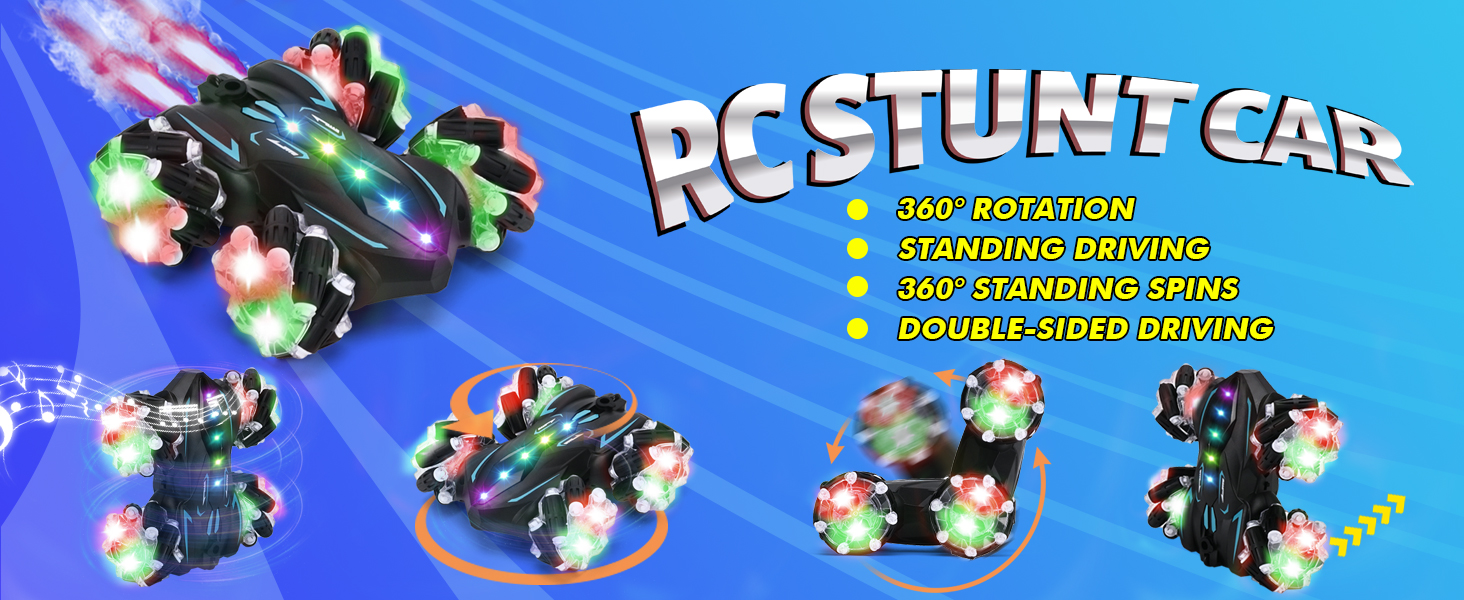 gesture sensing rc stunt car