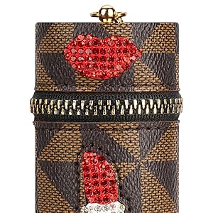 Lipstick Case Keychain