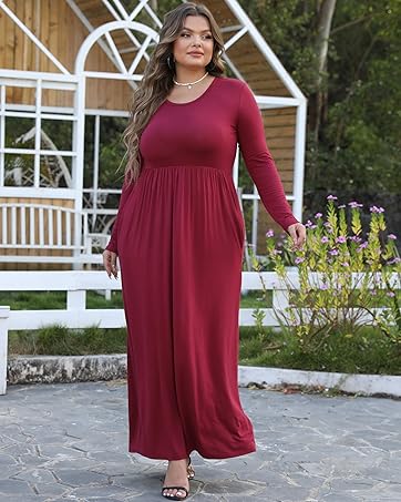 Long Sleeve Maxi Dress
