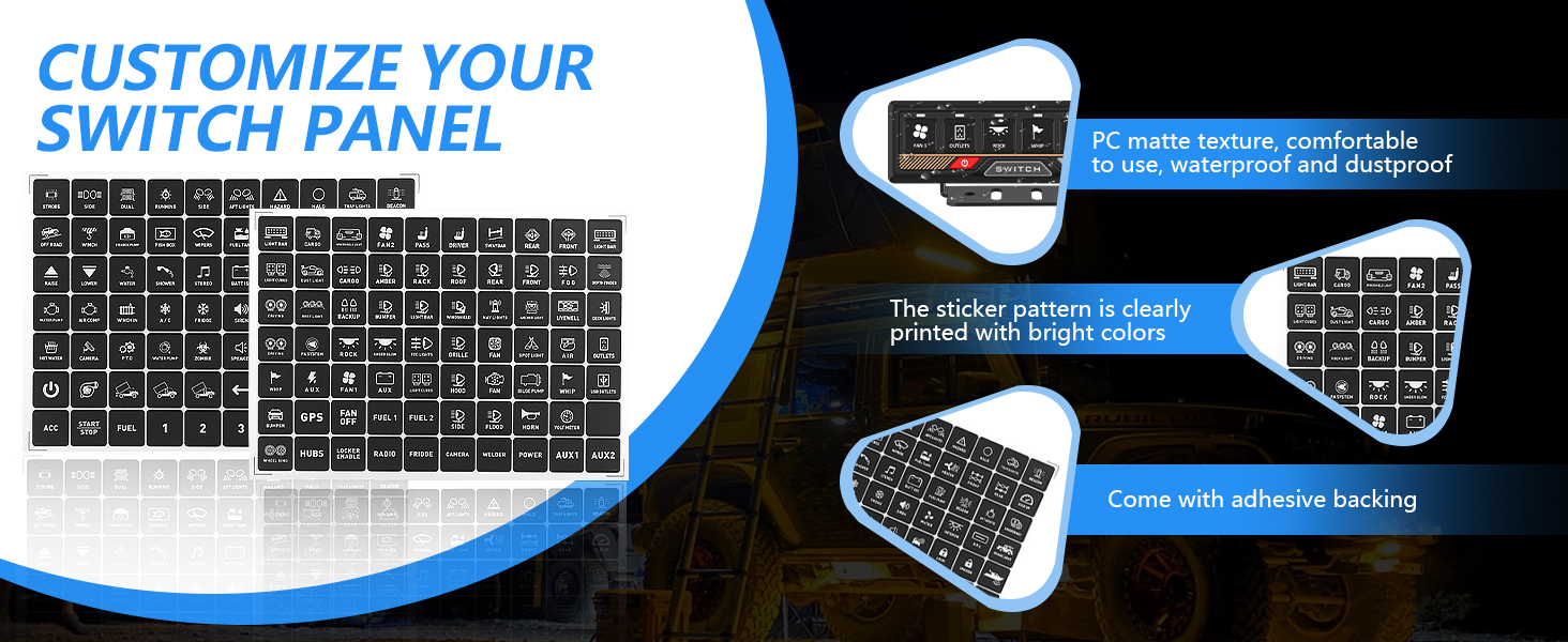 light switch stickers