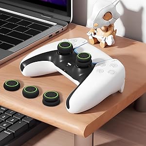 AMOACCESSORIES Thumb Grips Caps Joystick Cover Controller Performance with PS5, Xbox, Switch Pro