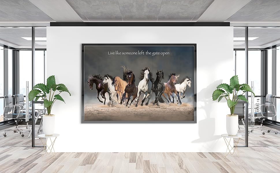 horse quote poster, horse motivation poster, motivational posters, horse wall decor