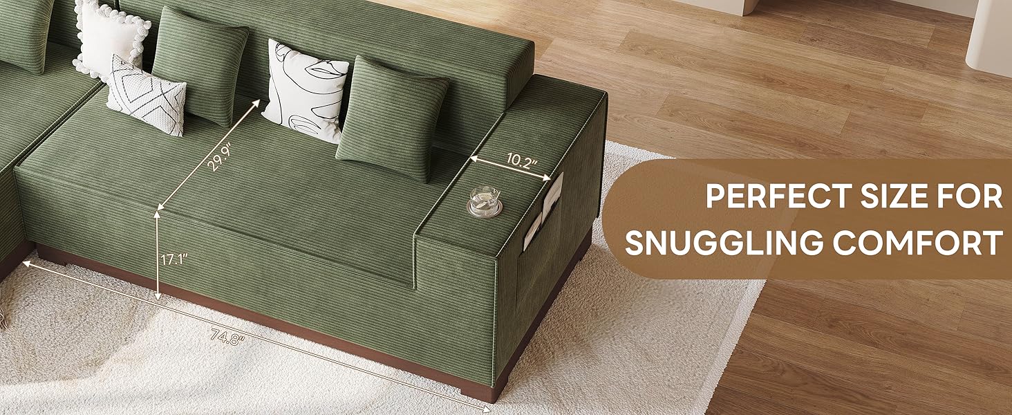sofa size