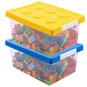 Toy Storage Organizer Bins with Lid