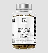 Shilajit Pure 36000mg Extrait 30:1 - Shilajit de l'Himalaya 50% Acide Fulviques Qualité Premium -...