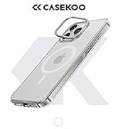 Amazon.com: CASEKOO for iPhone 15 Pro Max Case Crystal Clear