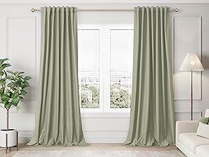 Sage Green Blackout Curtains