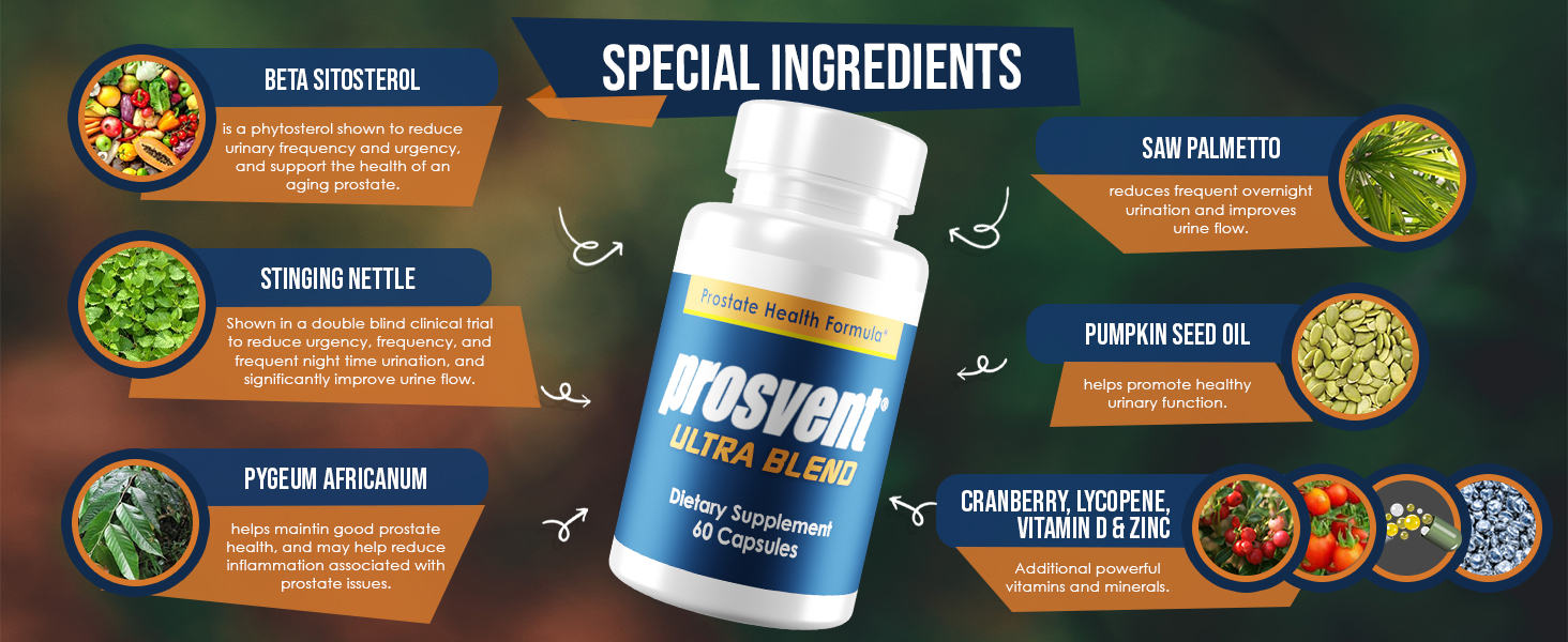 prosvent special ingredients & what they do