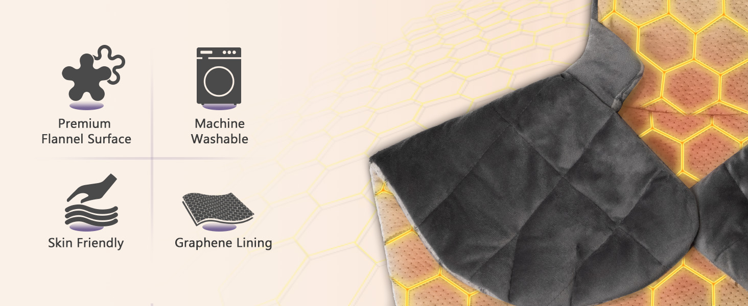 weighted heating pad
