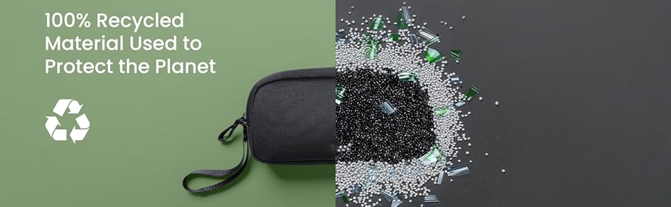 Electronics Organizer Travel Case, Water Resistant Travel Bag Cable