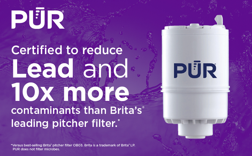 PUR Water Filter Replacement for Faucet Filtration Systems
