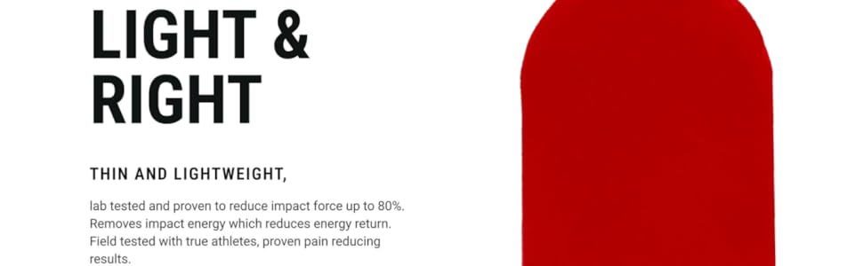 Heel Pad Thin and Light