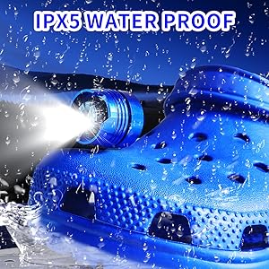 IPX5 is waterproof