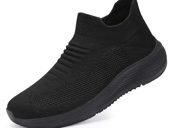 Amazon.com | Womens Slip on Walking Shoes Comfort