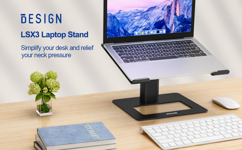 Besign LSX3 Aluminum Laptop Stand, Ergonomic Adjustable Notebook Stand Zedd Market