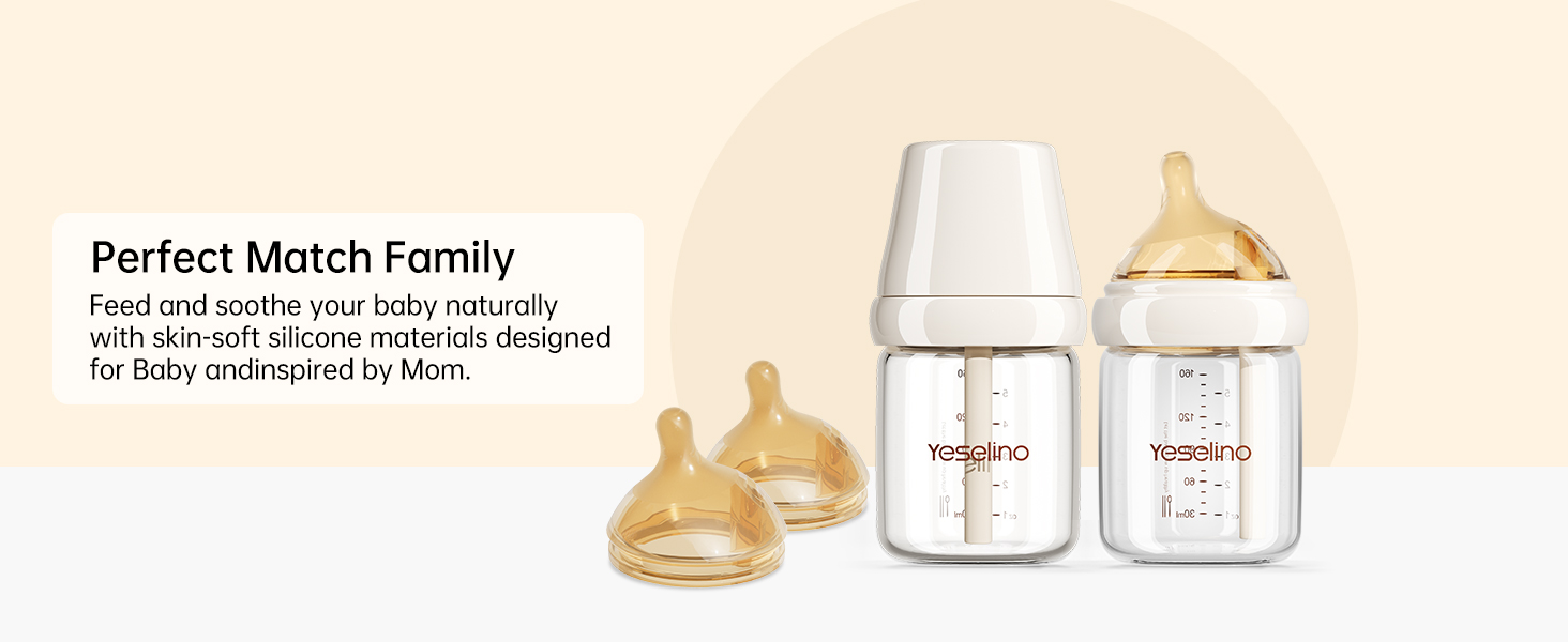 wide neck glass baby bottles