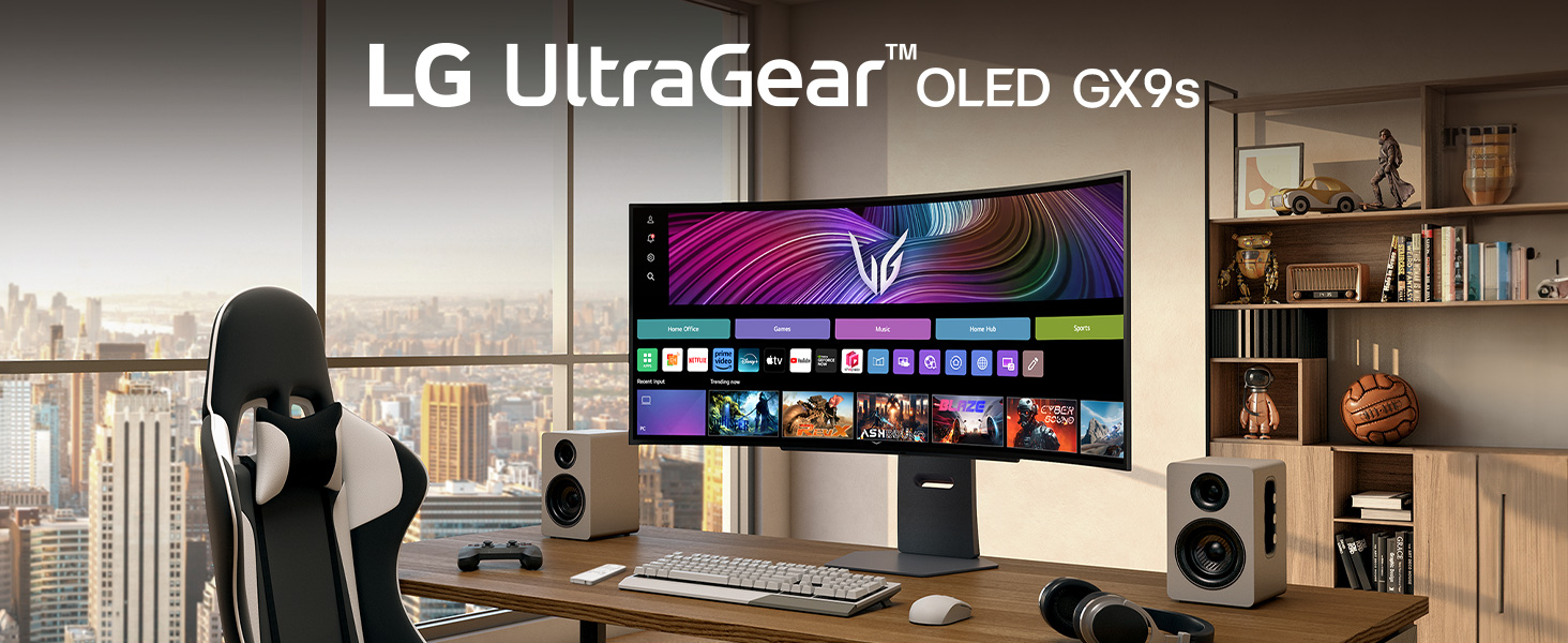 LG UltraGear OLED Smart Gaming Monitor-45GX90SA