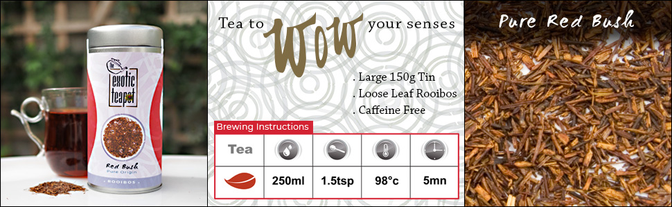supreme rooibos redbush tea south africa red tea