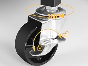 lockable wheels