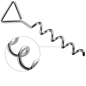 Piquets d’ancrage pour trampoline sécurité trampoline renforcer sécurité kit trampoline sangles 