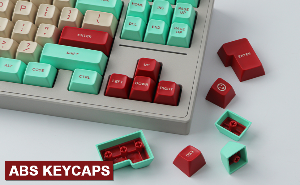 Keycaps 173 Keys Custom Keycaps Double Shot ABS Keycaps Set SA Profile
