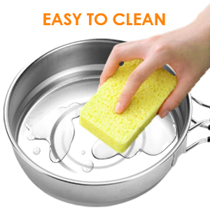 Aomiun 5PCS Stainless Steel Camping Cooking Set Cookware Mess