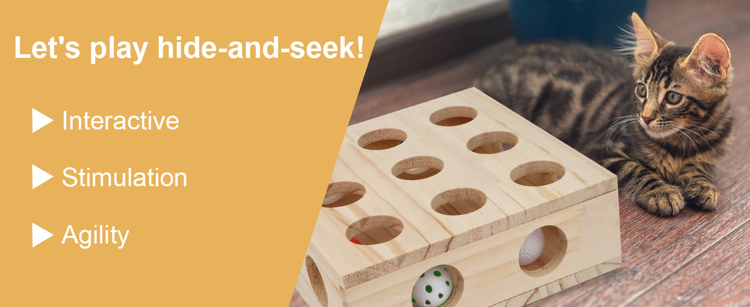 cat wooden box