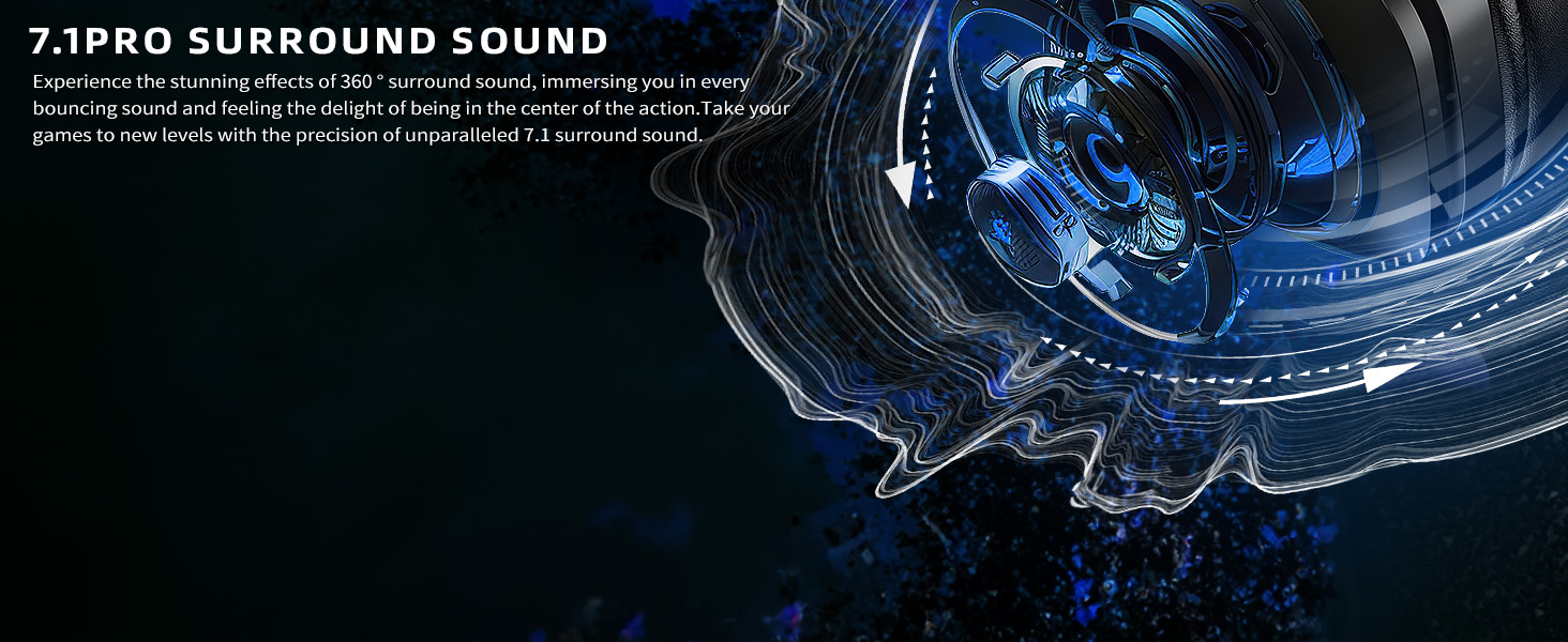 WT01 WIRELESS GAMING HEADSET