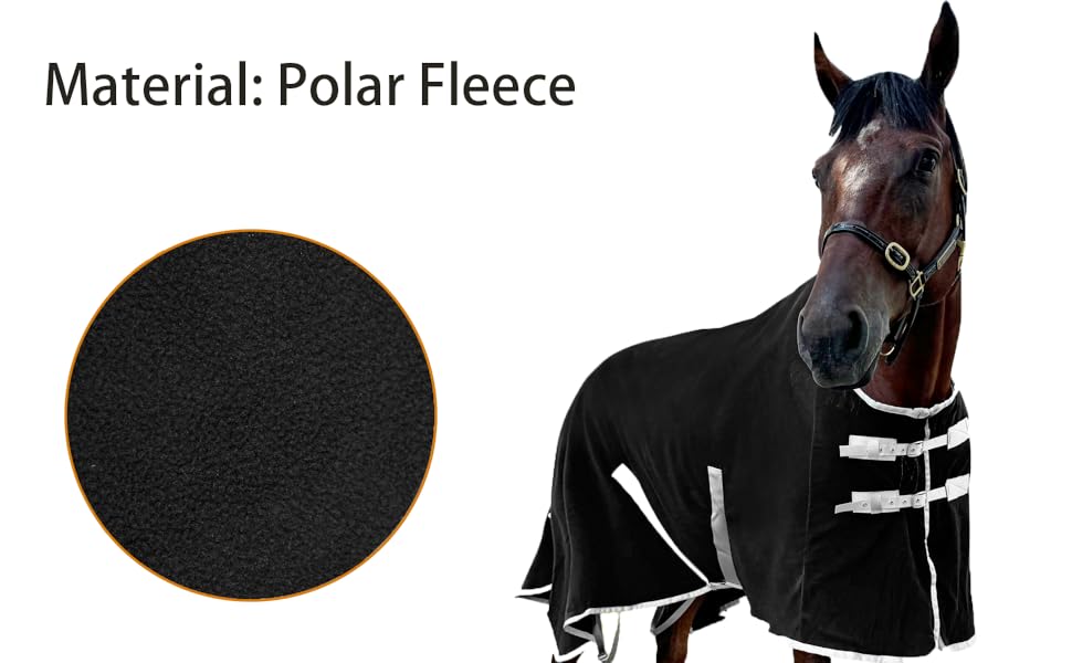 polar fleece horse blanket